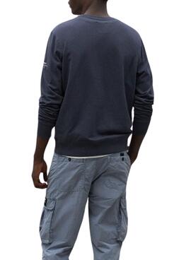 Sweatshirt Ecoalf Disa Marine pour Homme