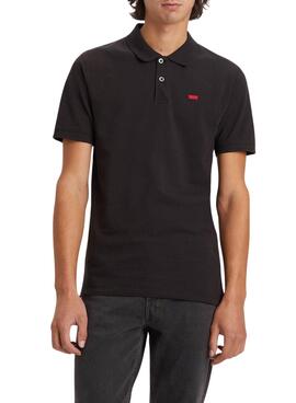 Polo Levis Housemark Noir pour Homme