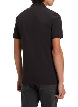 Polo Levis Housemark Noir pour Homme