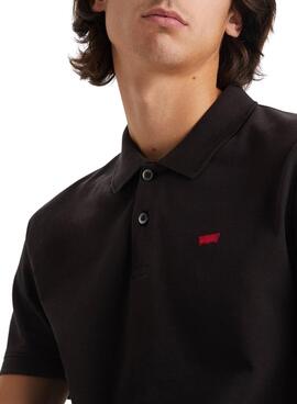 Polo Levis Housemark Noir pour Homme