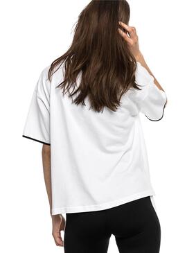 T-Shirt Puma Chase Blanc pour Femme