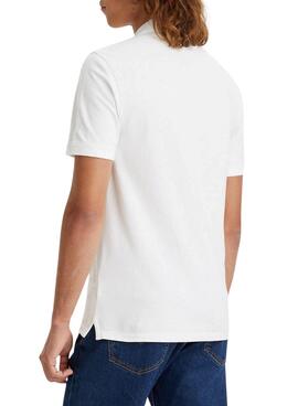 Polo Levis Housemark Blanc pour Homme