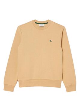 Sweat à capuche Lacoste Jogger Eco marron pour homme