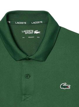 Polo Lacoste Tennis Ultra-Dry Colorblock Vert