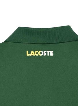 Polo Lacoste Tennis Ultra-Dry Colorblock Vert