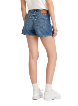 Shorts Levis 80S Azul pour Femme