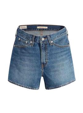 Shorts Levis 80S Azul pour Femme