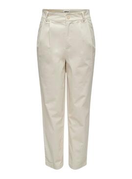 Seul pantalon blanc pour femme Only Maree