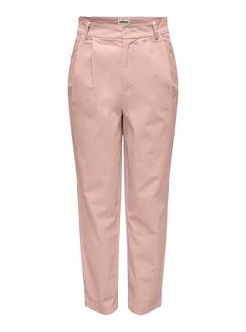 Seulement pantalon Maree rose pour femme