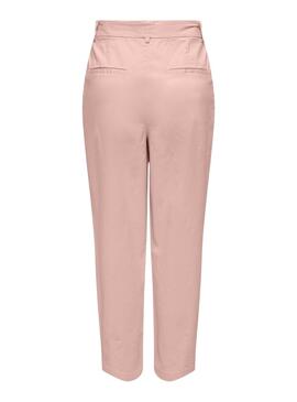 Seulement pantalon Maree rose pour femme