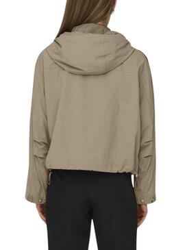 Parka Only Mamba marron pour homme