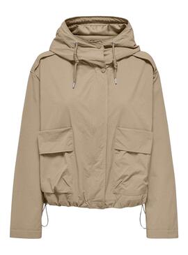 Parka Only Mamba marron pour homme