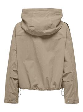 Parka Only Mamba marron pour homme