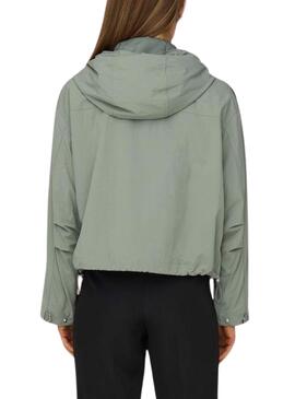 Veste Parka Only Mamba vert pour femme