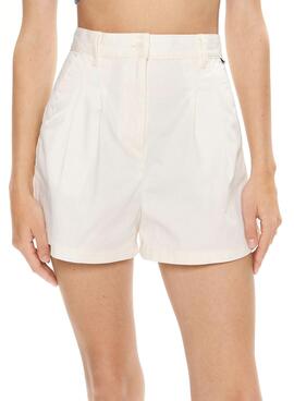 Short Tommy Jeans Claire Beige pour femme