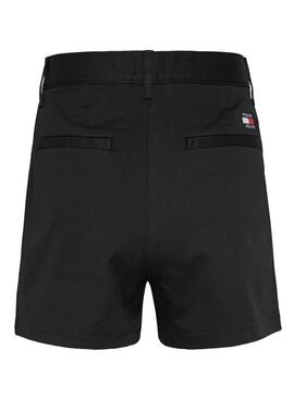 Shorts Tommy Jeans Claire noir pour femme