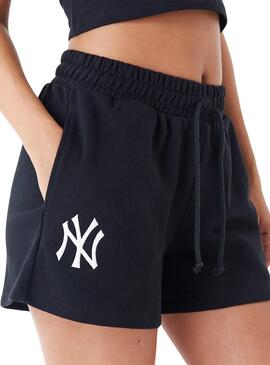 Shorts New Era New York Yankees MLB Noir Femme