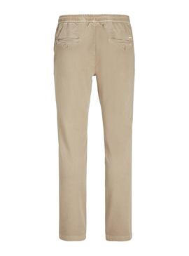 Pantalon Jack and Jones Marco Beige pour Homme