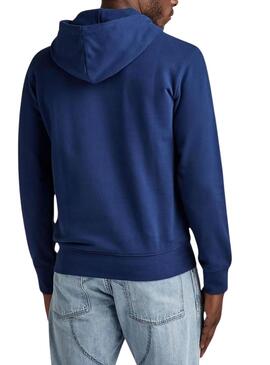 Sudadera G-Star Distressed Originals Bleu Homme