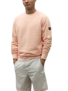 Sweatshirt Ecoalf Berja Orange Pour Homme