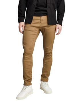 Pantalon G-Star Skinny Chino 2.0 Tostado Hombre - Pantalon G-Star Skinny Chino 2.0 Marron Homme