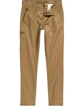 Pantalon G-Star Skinny Chino 2.0 Tostado Hombre - Pantalon G-Star Skinny Chino 2.0 Marron Homme