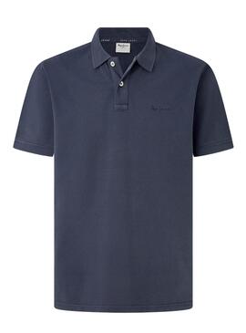 Camiseta de Polo Pepe Jeans New Oliver Marino para Hombre