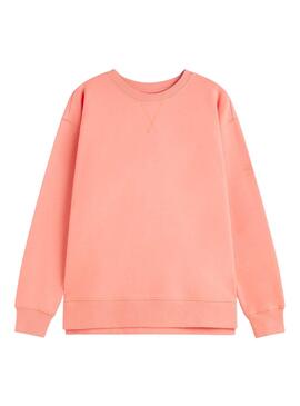 Sudadera Ecoalf Moss Orange pour Femme