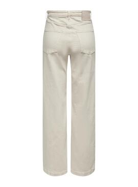 Only Hope Beige Pantalon pour Femme