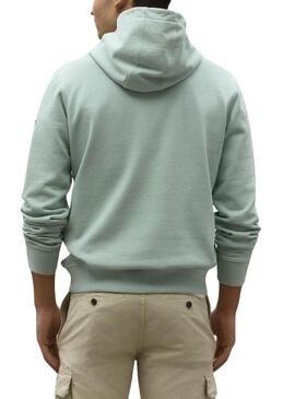 Sweat Ecoalf Melfort Vert Pour Homme