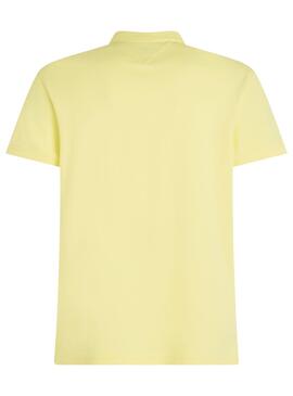 Polo Tommy Hilfiger 1985 jaune pour homme