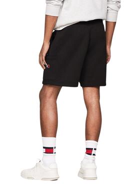 Short cargo Tommy Jeans Badge noir