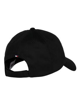 Casquette Tommy Jeans Linear Logo noire