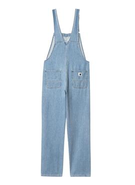 Salopette Carhartt Bib Straigh Bleu Pour Femme