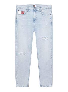 Jean Tommy Jeans Isaac bleu pour homme