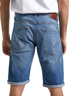 Jeans Bermuda Pepe Jeans Straight pour homme