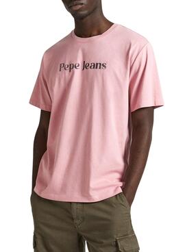 Maillot Pepe Jeans Clifton Rose pour Homme