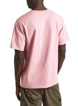 Maillot Pepe Jeans Clifton Rose pour Homme