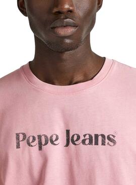 Maillot Pepe Jeans Clifton Rose pour Homme