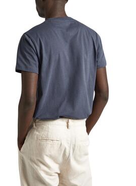 Camiseta Pepe Jeans Clement Gris pour Homme