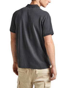 Polo Pepe Jeans New Oliver Gris Pour Homme
