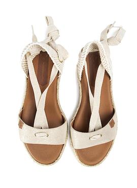 Sandalette Popa Capri Or pour femme