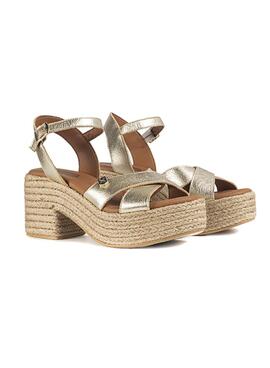 Sandale Popa Clifton Or Pour Femme