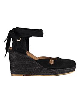 Espadrilles Popa Malvinas Noir pour Femme