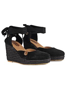 Espadrilles Popa Malvinas Noir pour Femme