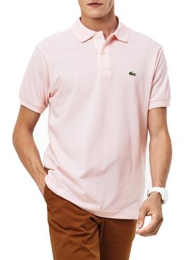 Polo Lacoste L1212 Baby Pink