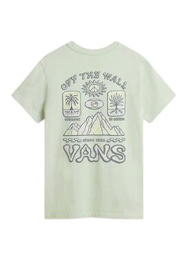 Maillot Vans Profonde Connexion Vert Pour Femme