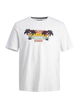 T-shirt Jack And Jones Summer Blanc Pour Enfant