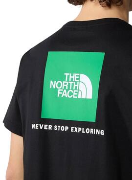 Maillot The North Face Redbox Noir Vert Homme