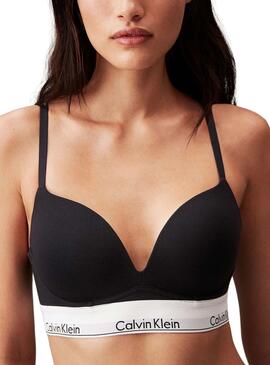 Soutien-gorge Calvin Klein Plunge Noir pour Femme